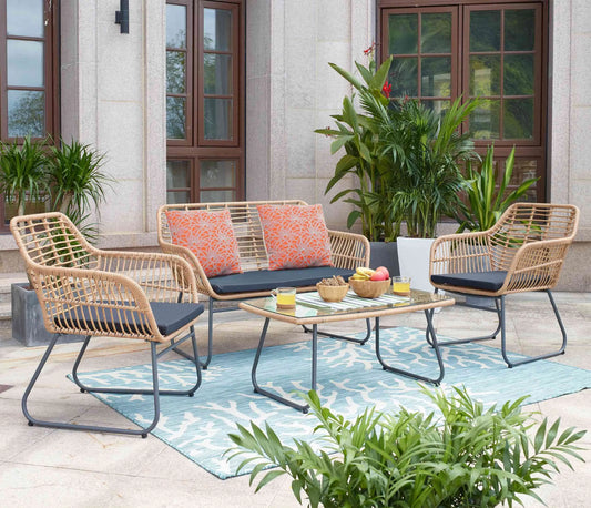 Polyrattan Garnitur Set