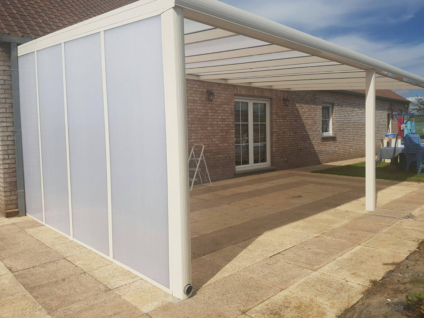 Polycarbonat Seitenwand