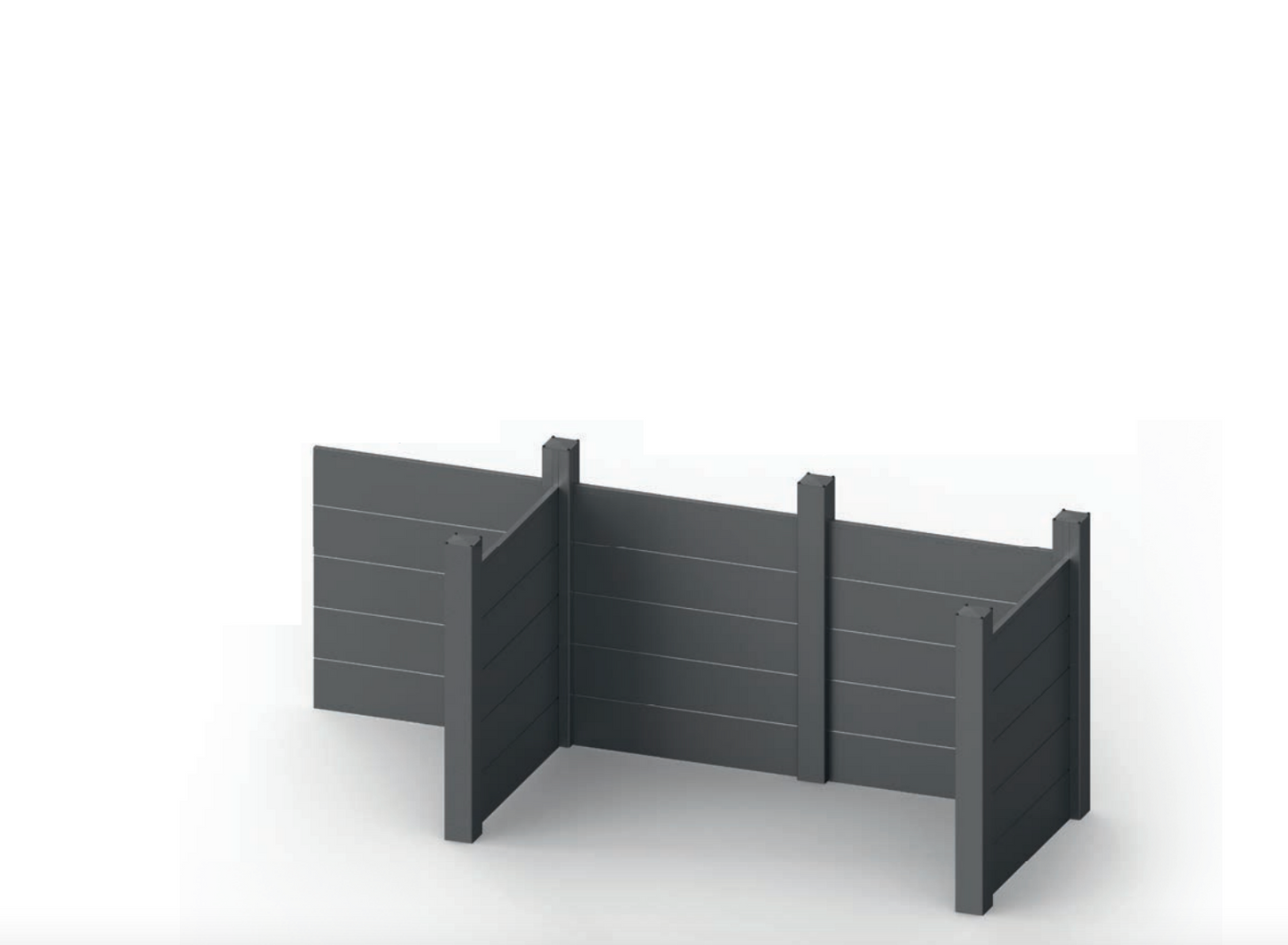 Aluminium Zaun Premium