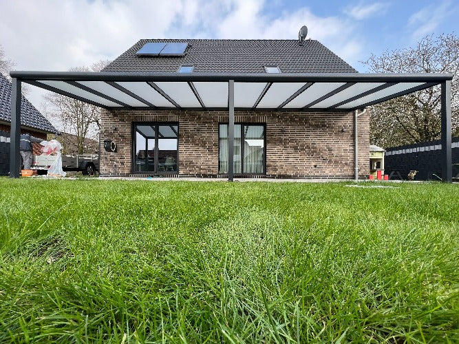 Aluminium Terrassenüberdachung Premium mit Polycarbonat