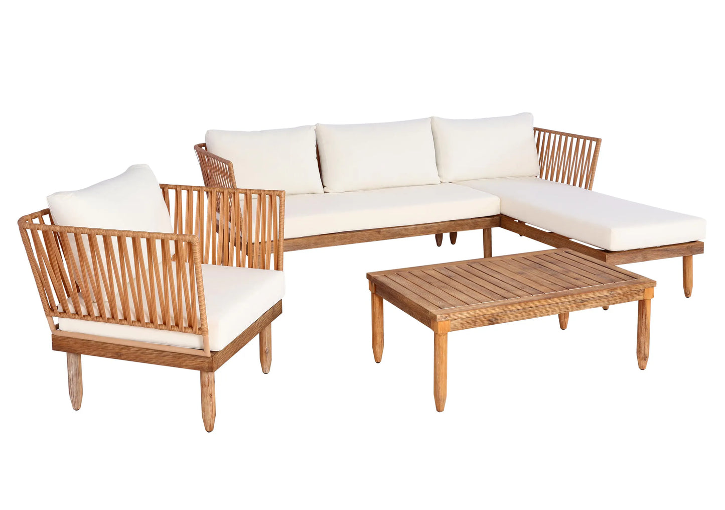 Garten-Garnitur Set - Akazien Holz